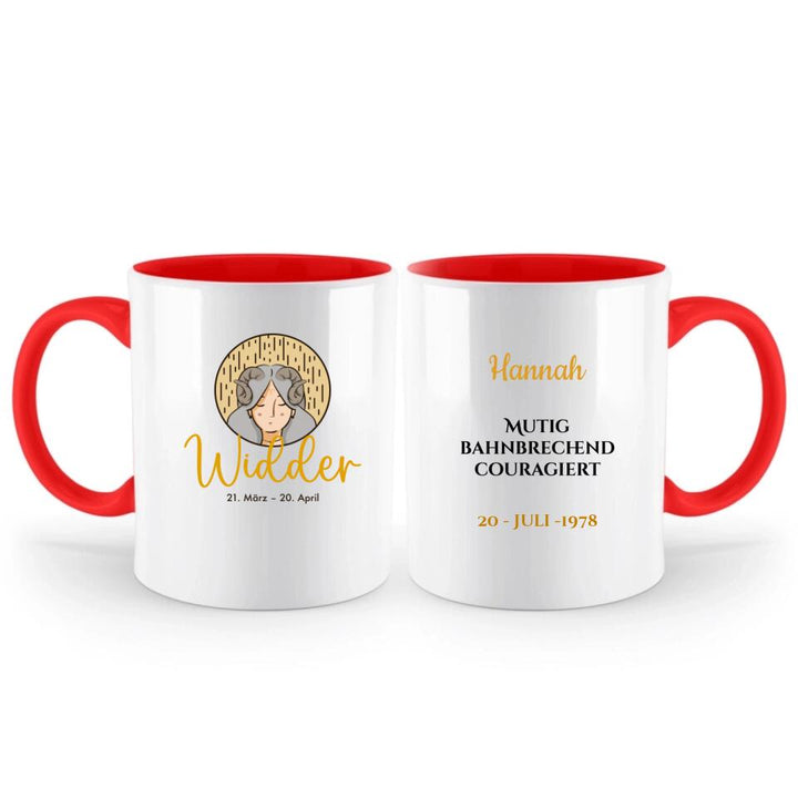 Tasse Sternzeichen, Personalisierte Tasse - printpod.de