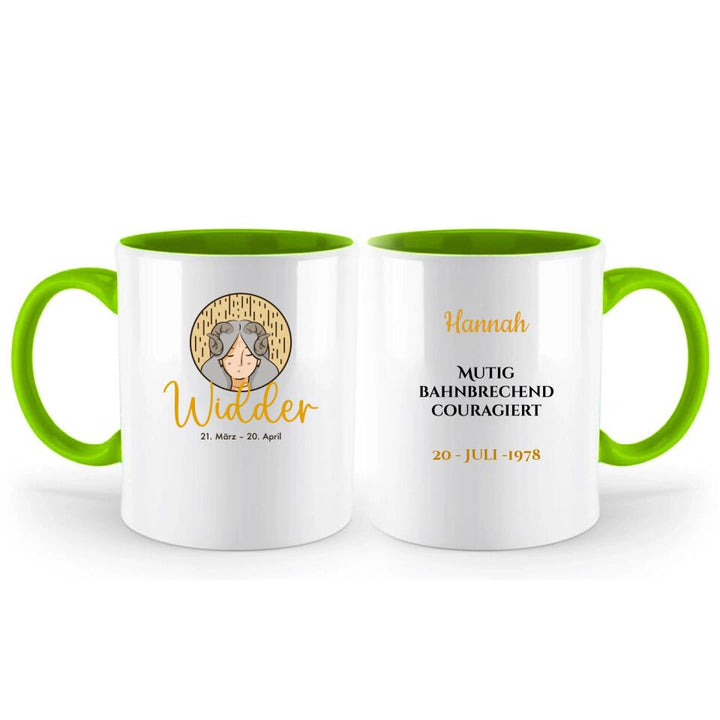 Tasse Sternzeichen, Personalisierte Tasse - printpod.de