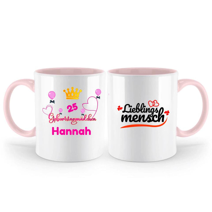 Prinzessin Thema Geburtstag Becher für Mädchen Passen Sie mit Namen und Alter - printpod.de