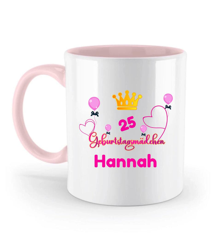 Prinzessin Thema Geburtstag Becher für Mädchen Passen Sie mit Namen und Alter - printpod.de