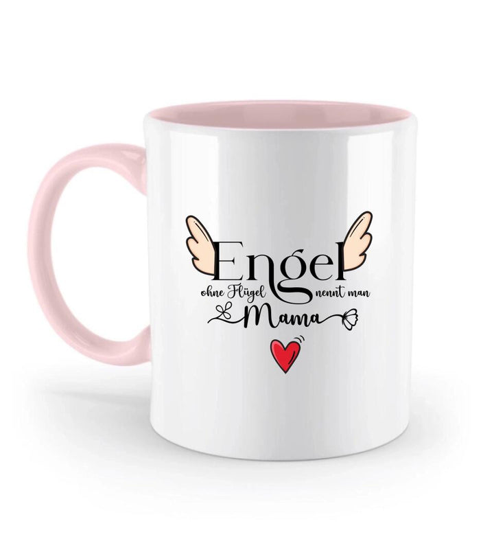 Engel ohne Flügel nennt man Mama - Persönliche Tasse - Spruch Tasse - printpod.de