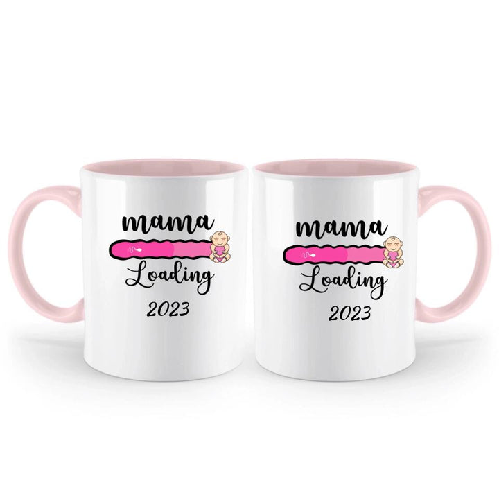 Mama Loading - Personalisierte Tasse - Spruch Tasse - printpod.de