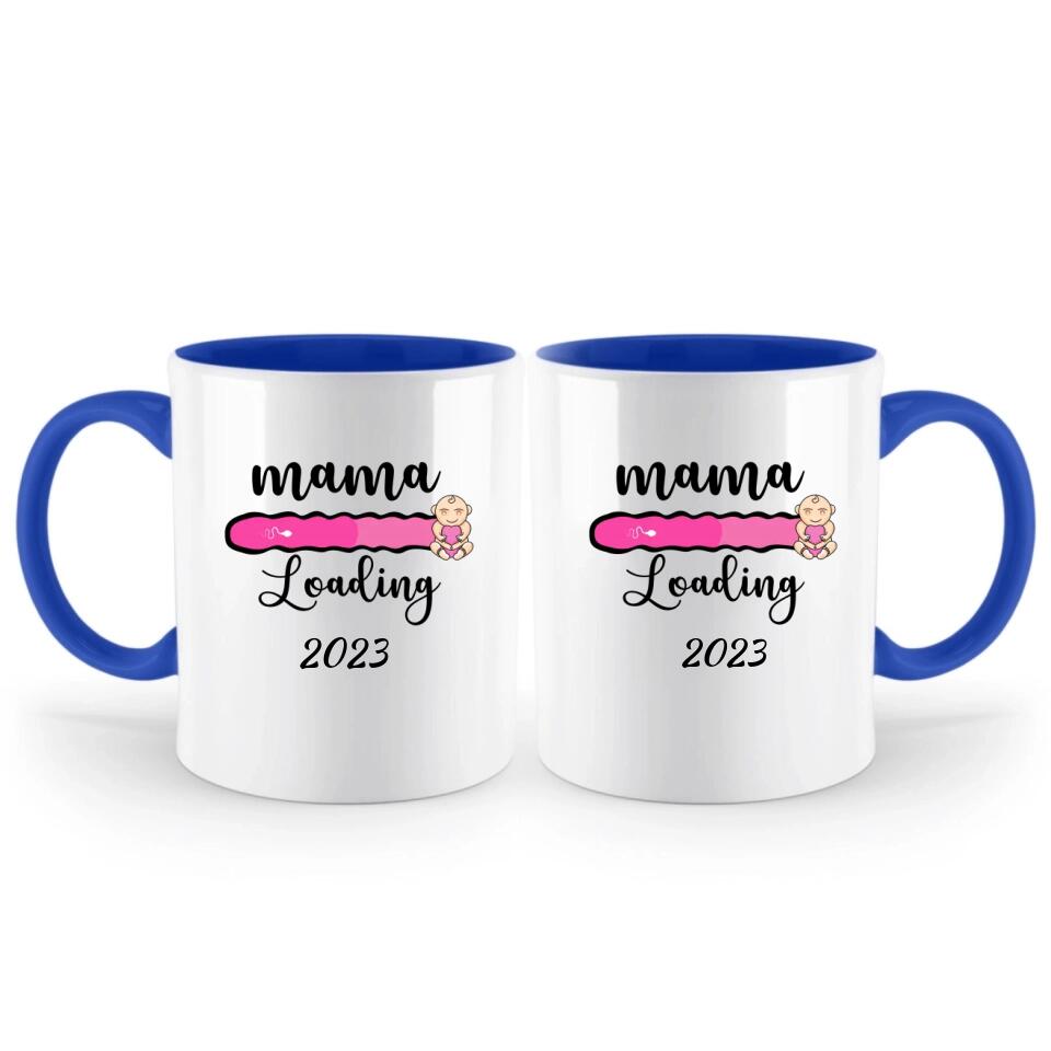 Mama Loading - Personalisierte Tasse - Spruch Tasse - printpod.de