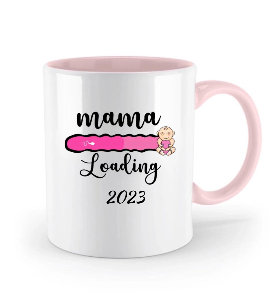 Mama Loading - Personalisierte Tasse - Spruch Tasse - printpod.de