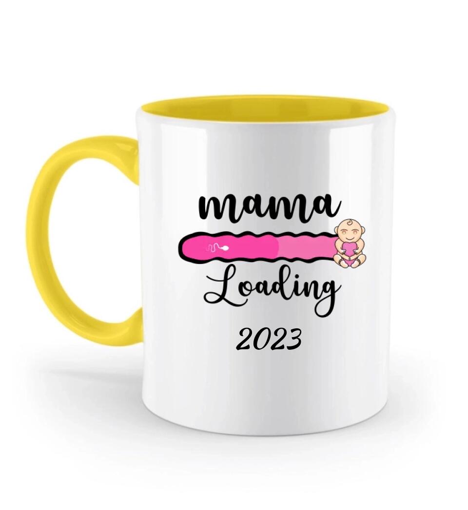 Mama Loading - Personalisierte Tasse - Spruch Tasse - printpod.de