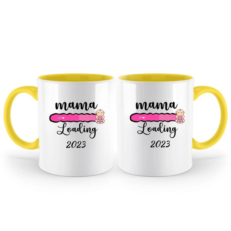 Mama Loading - Personalisierte Tasse - Spruch Tasse - printpod.de