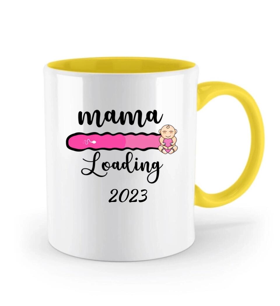 Mama Loading - Personalisierte Tasse - Spruch Tasse - printpod.de