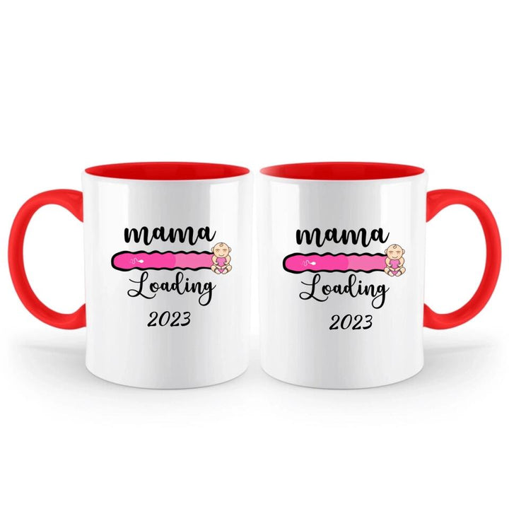 Mama Loading - Personalisierte Tasse - Spruch Tasse - printpod.de