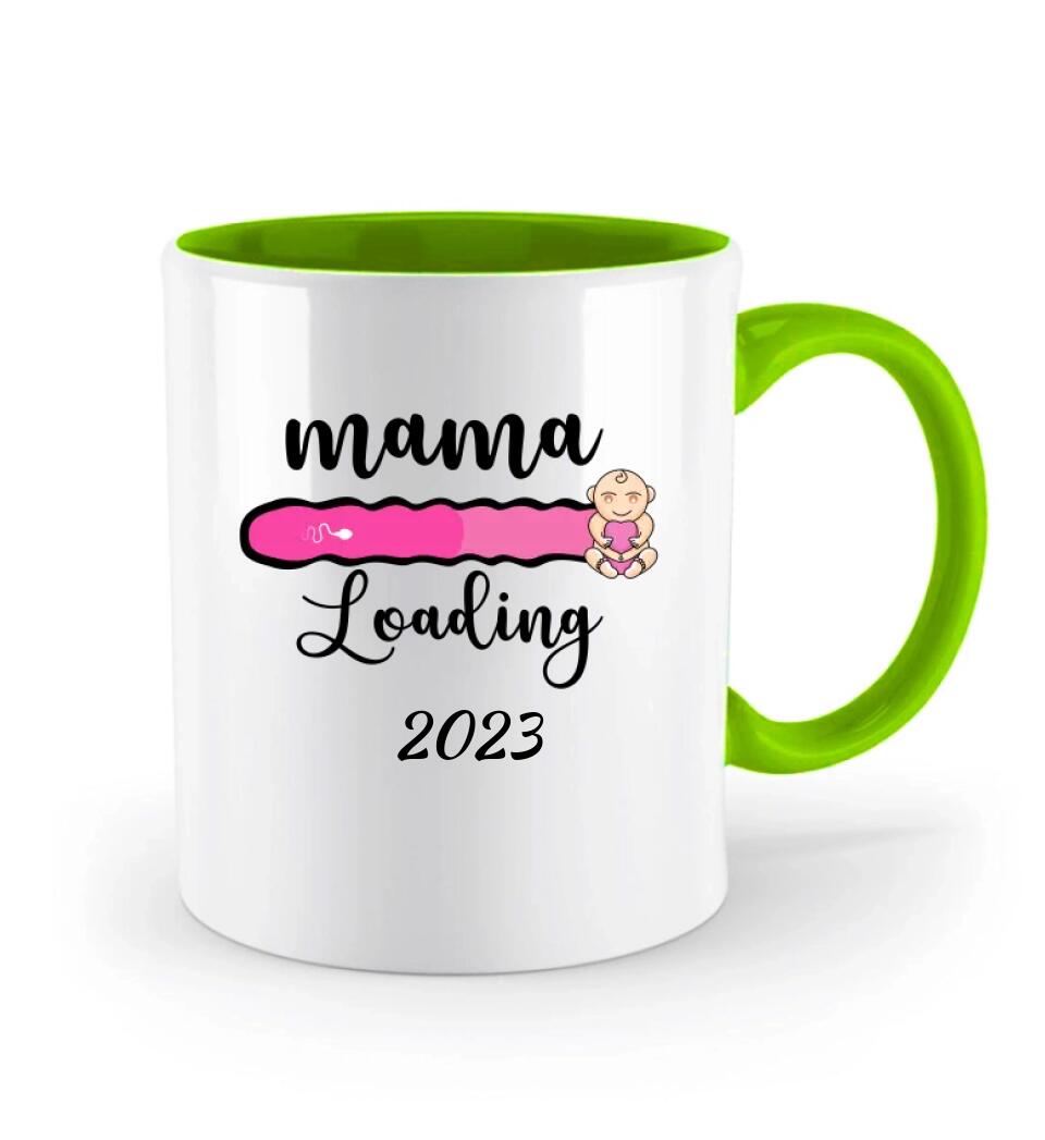 Mama Loading - Personalisierte Tasse - Spruch Tasse - printpod.de