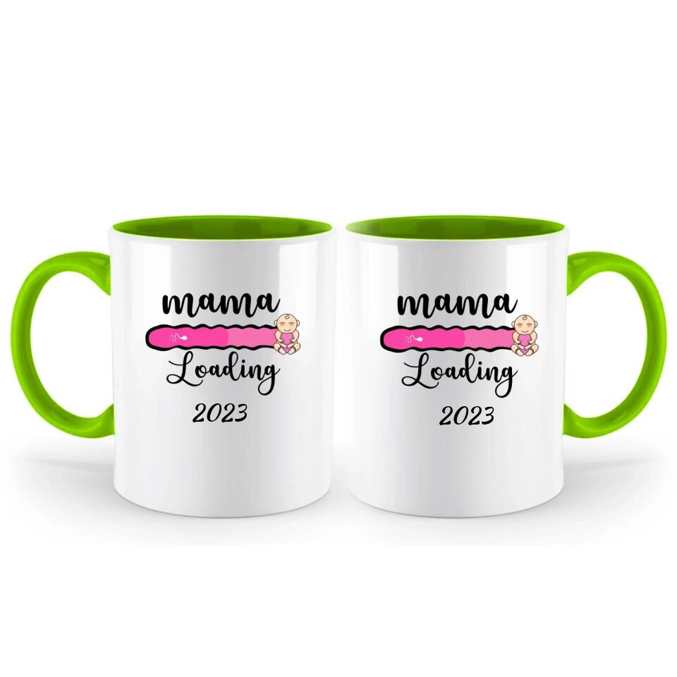 Mama Loading - Personalisierte Tasse - Spruch Tasse - printpod.de