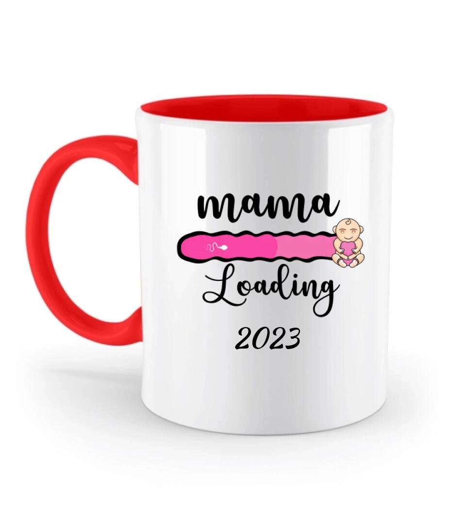 Mama Loading - Personalisierte Tasse - Spruch Tasse - printpod.de