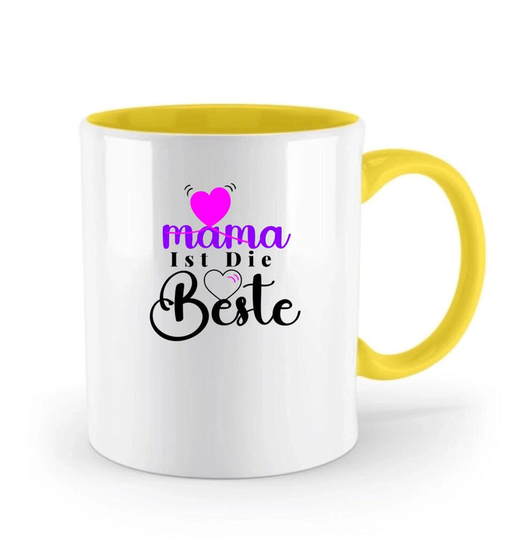 Mama Ist Die Beste - Spruch Tasse - Persönliche Tasse - printpod.de