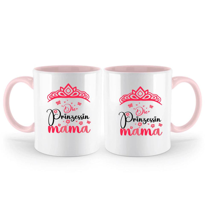 Die Prinzessin Mama ♡ Persönliche Tasse - Spruch Tasse - printpod.de