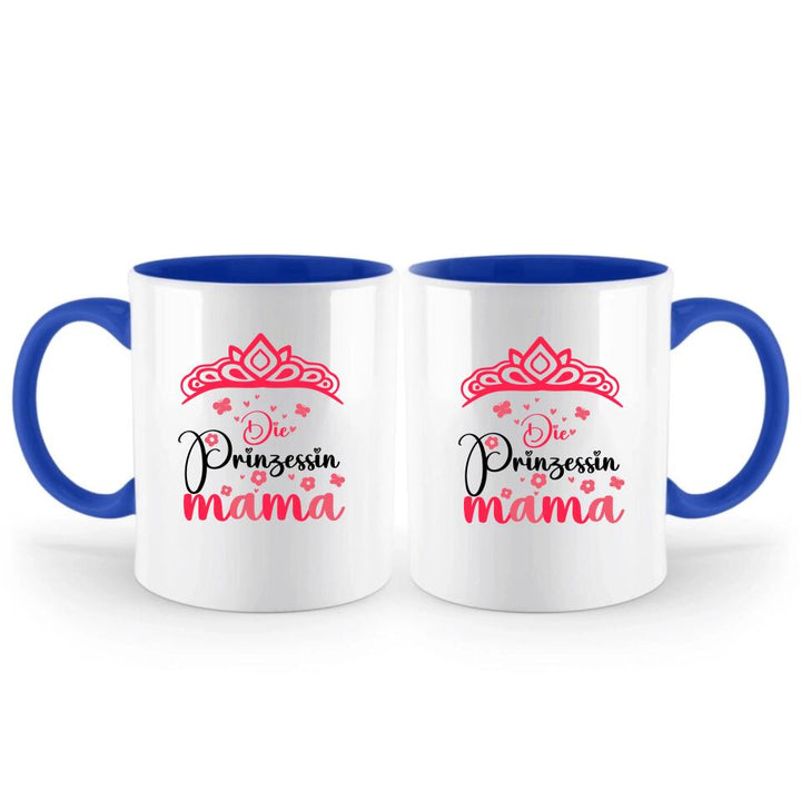 Die Prinzessin Mama ♡ Persönliche Tasse - Spruch Tasse - printpod.de