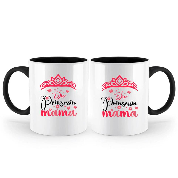 Die Prinzessin Mama ♡ Persönliche Tasse - Spruch Tasse - printpod.de