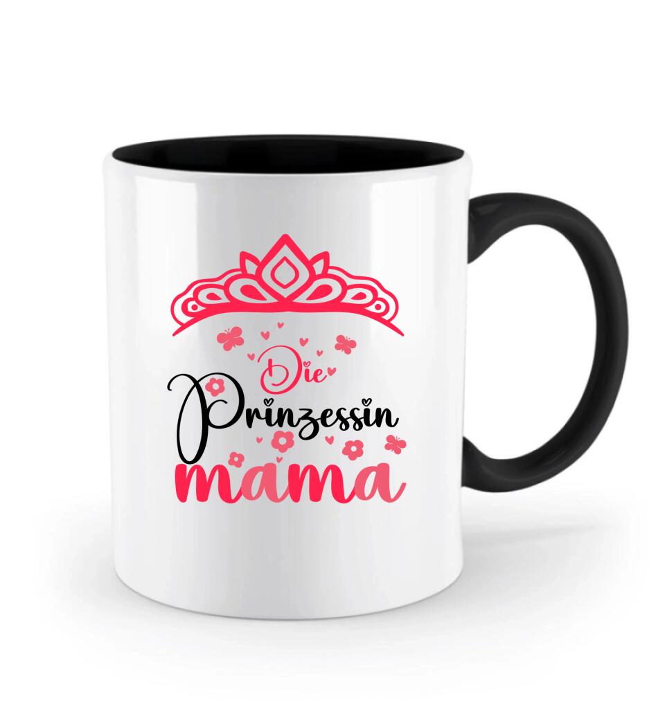 Die Prinzessin Mama ♡ Persönliche Tasse - Spruch Tasse - printpod.de