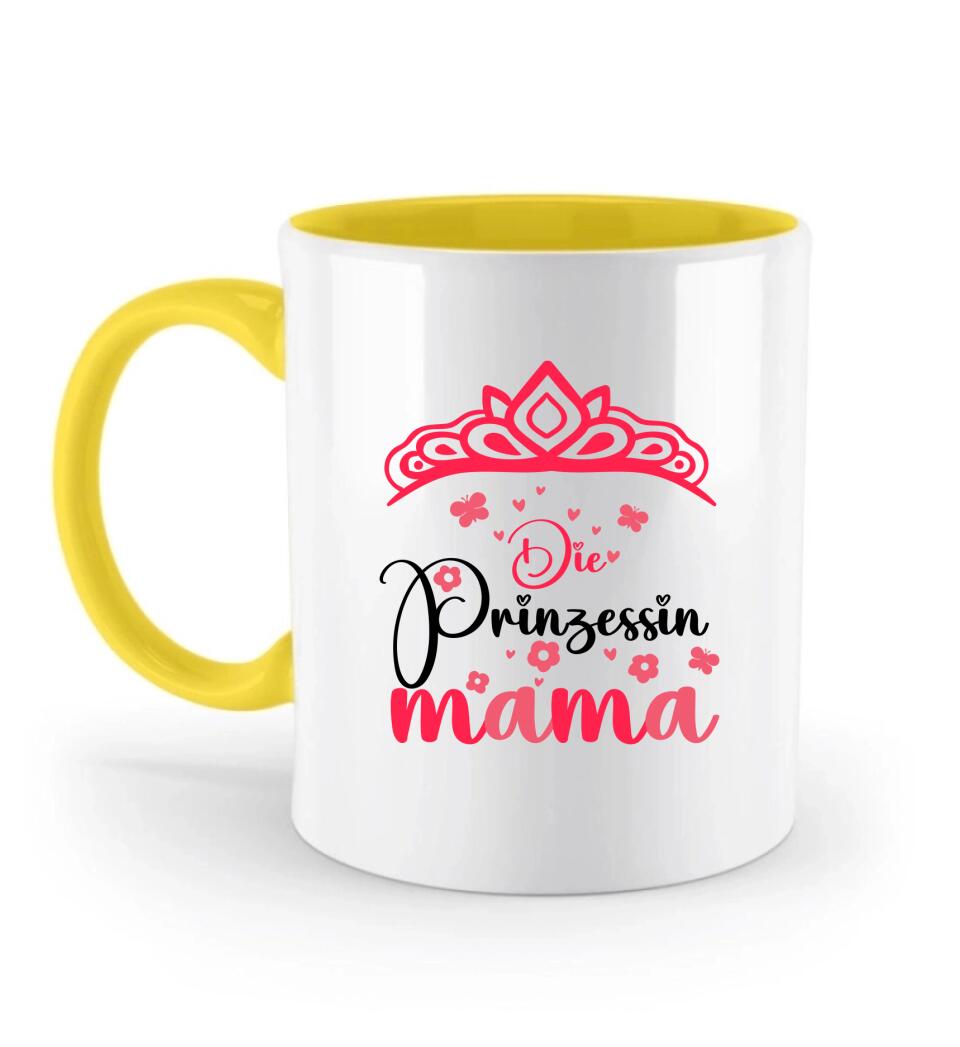 Die Prinzessin Mama ♡ Persönliche Tasse - Spruch Tasse - printpod.de