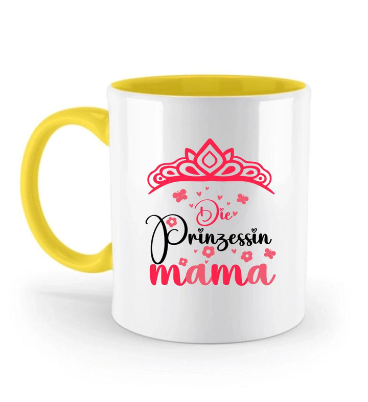 Die Prinzessin Mama ♡ Persönliche Tasse - Spruch Tasse - printpod.de