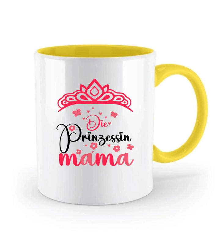 Die Prinzessin Mama ♡ Persönliche Tasse - Spruch Tasse - printpod.de