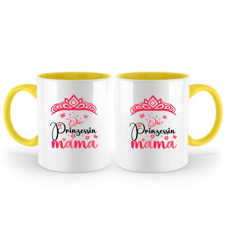 Die Prinzessin Mama ♡ Persönliche Tasse - Spruch Tasse - printpod.de