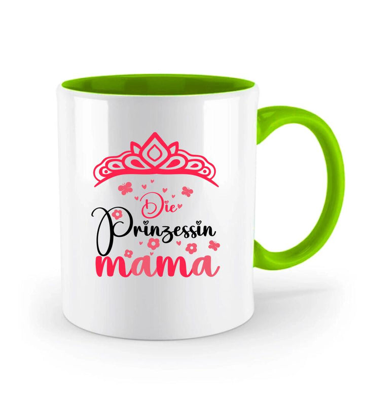 Die Prinzessin Mama ♡ Persönliche Tasse - Spruch Tasse - printpod.de