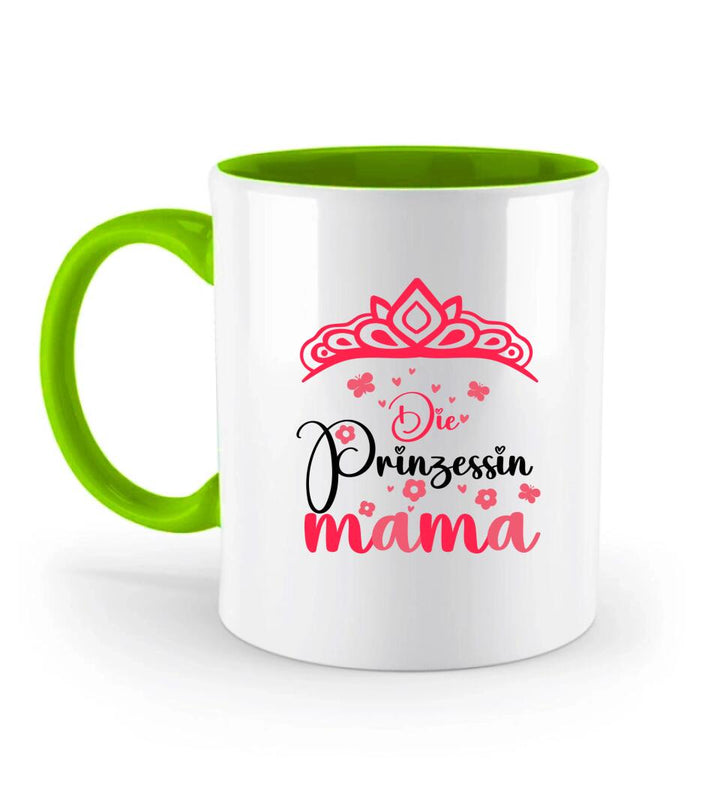 Die Prinzessin Mama ♡ Persönliche Tasse - Spruch Tasse - printpod.de