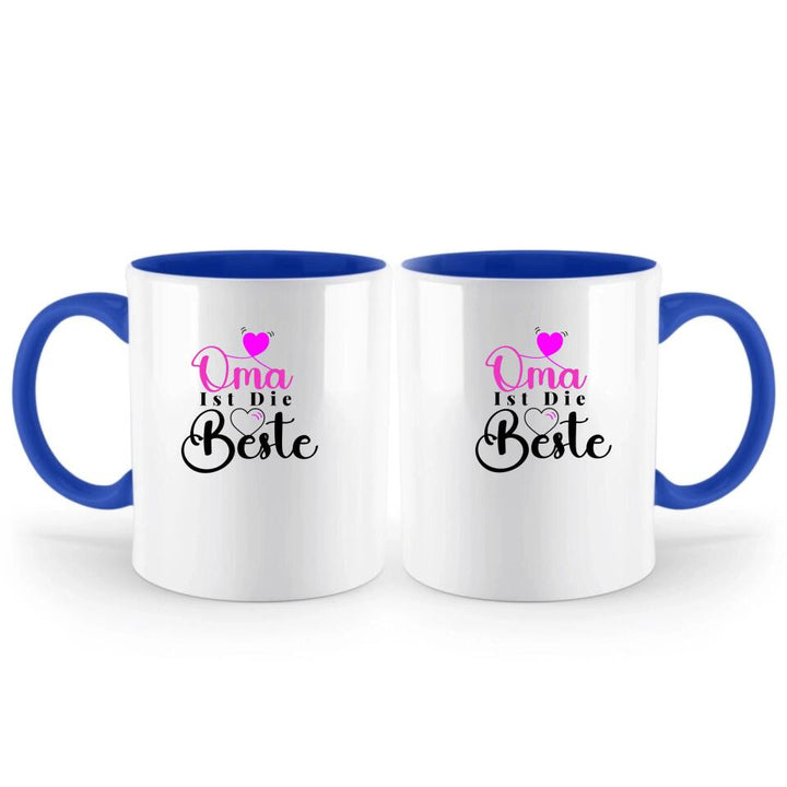 Oma ist die Bestie-Spruch Tasse-Personalisierte Tasse - printpod.de