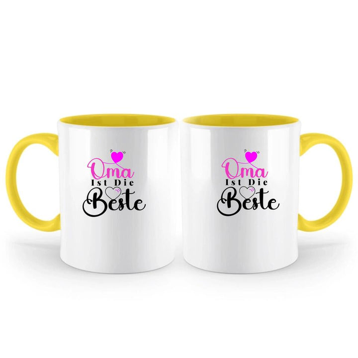 Oma ist die Bestie-Spruch Tasse-Personalisierte Tasse - printpod.de