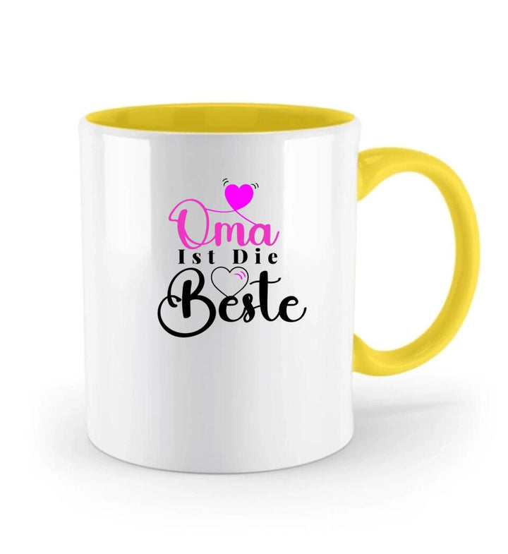 Oma ist die Bestie-Spruch Tasse-Personalisierte Tasse - printpod.de