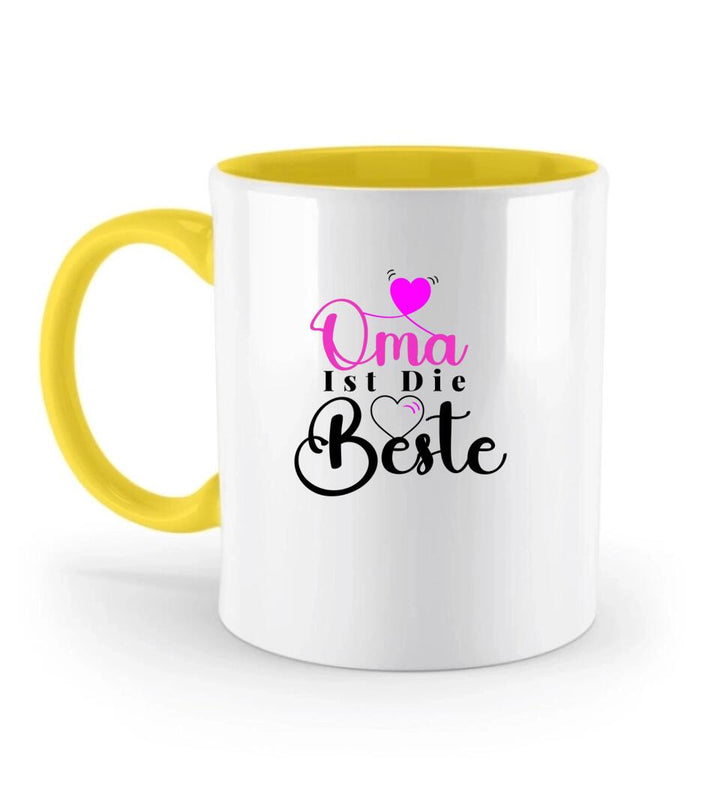 Oma ist die Bestie-Spruch Tasse-Personalisierte Tasse - printpod.de