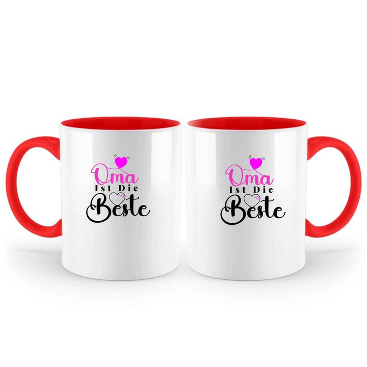 Oma ist die Bestie-Spruch Tasse-Personalisierte Tasse - printpod.de