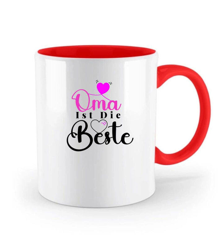 Oma ist die Bestie-Spruch Tasse-Personalisierte Tasse - printpod.de