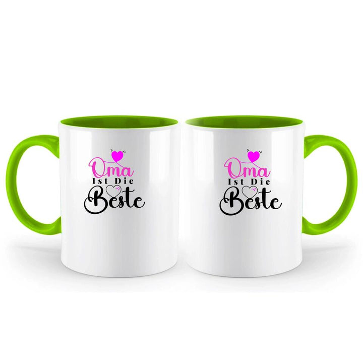 Oma ist die Bestie-Spruch Tasse-Personalisierte Tasse - printpod.de