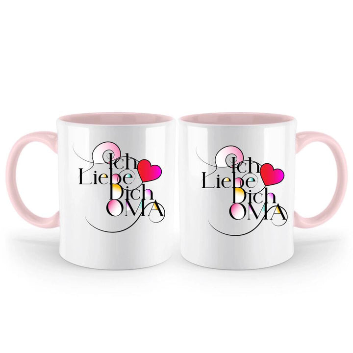 Ich liebe dich Oma Spruch Tasse - printpod.de