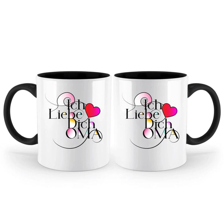 Ich liebe dich Oma Spruch Tasse - printpod.de