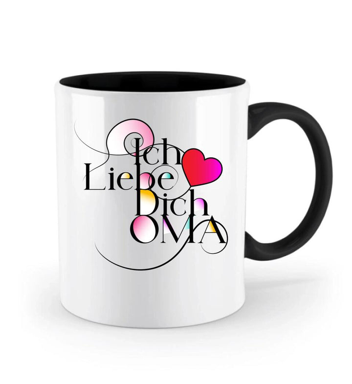 Ich liebe dich Oma Spruch Tasse - printpod.de