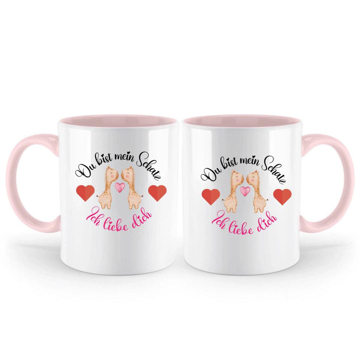 Persönliche Tasse für Liebe mit sprüch Ich liebe dich - printpod.de