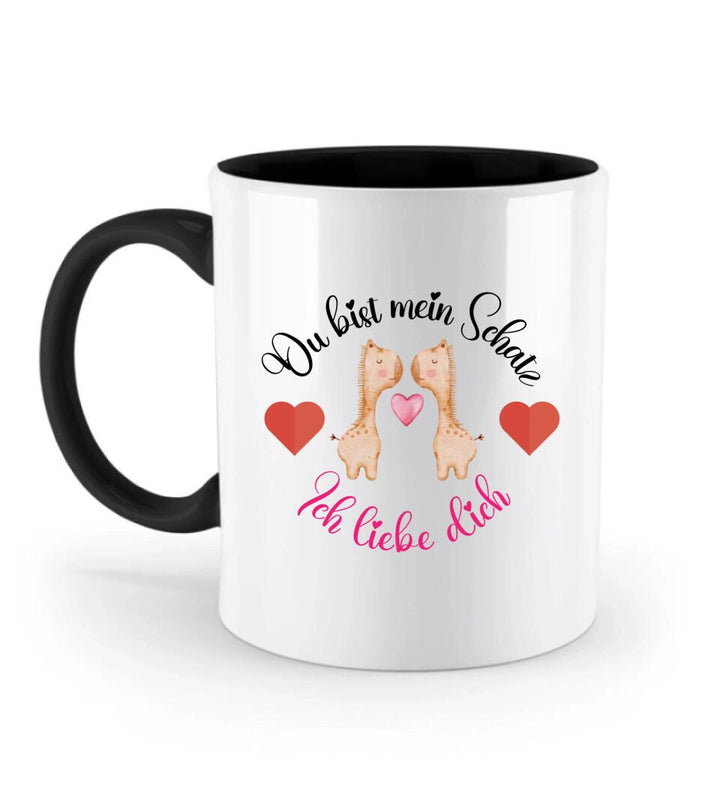 Persönliche Tasse für Liebe mit sprüch Ich liebe dich - printpod.de