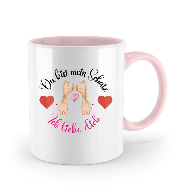 Persönliche Tasse für Liebe mit sprüch Ich liebe dich - printpod.de