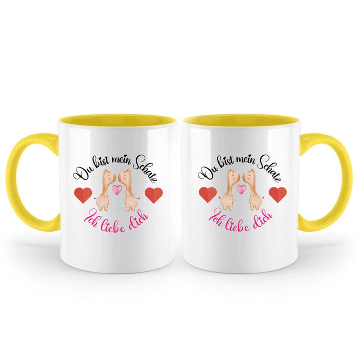 Persönliche Tasse für Liebe mit sprüch Ich liebe dich - printpod.de