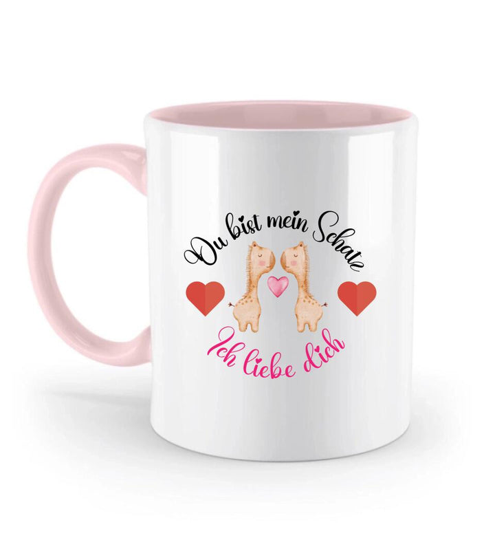 Persönliche Tasse für Liebe mit sprüch Ich liebe dich - printpod.de