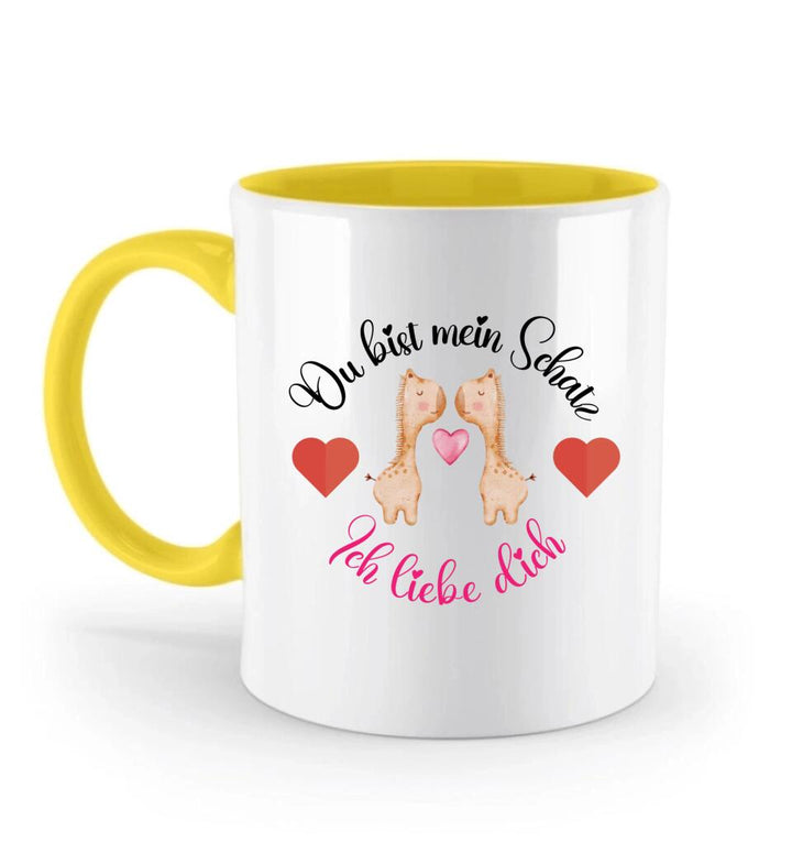 Persönliche Tasse für Liebe mit sprüch Ich liebe dich - printpod.de