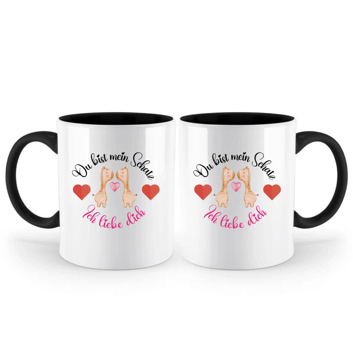 Persönliche Tasse für Liebe mit sprüch Ich liebe dich - printpod.de