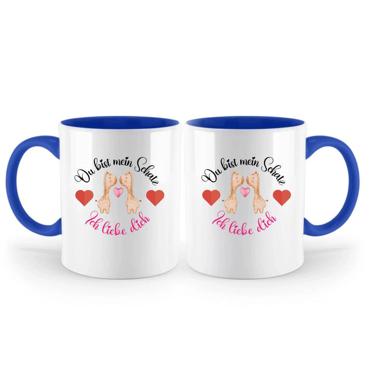 Persönliche Tasse für Liebe mit sprüch Ich liebe dich - printpod.de