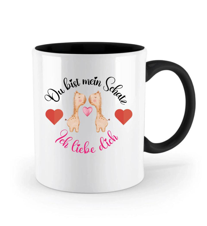 Persönliche Tasse für Liebe mit sprüch Ich liebe dich - printpod.de