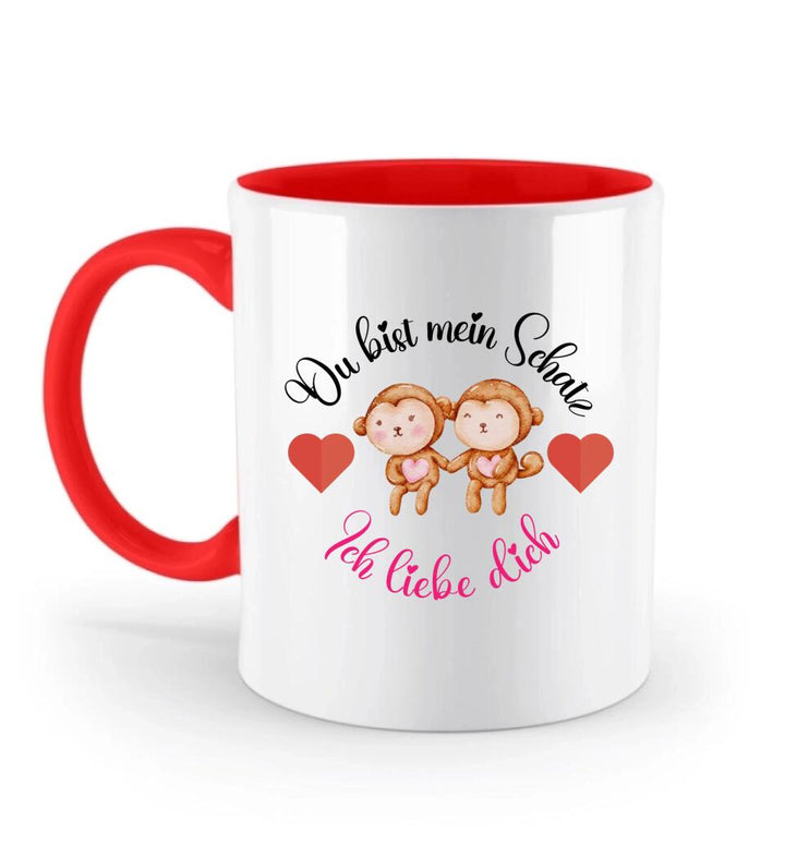 Du bist mein Schatz Tasse - Prsönliche Geschenke für Schatz - printpod.de