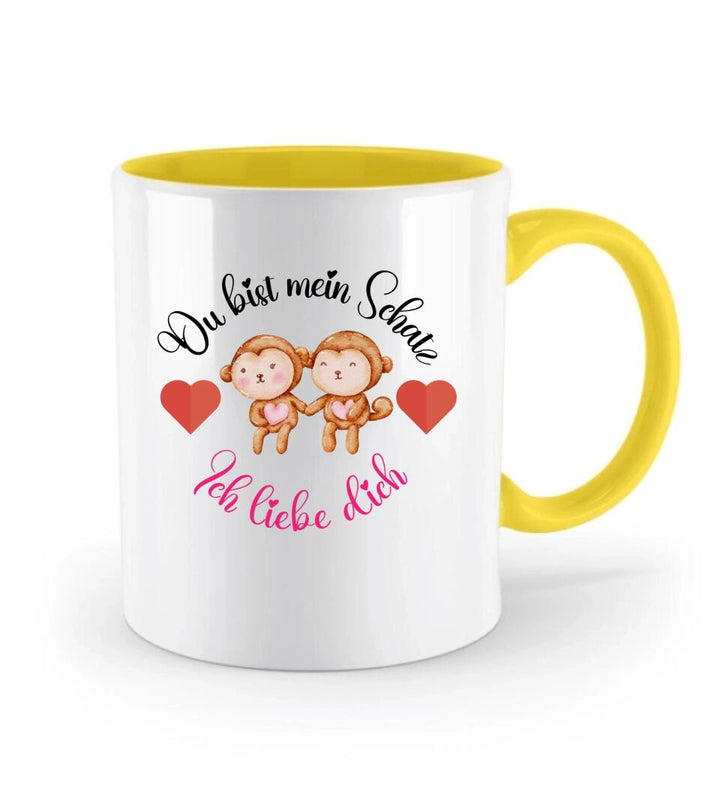 Du bist mein Schatz Tasse - Prsönliche Geschenke für Schatz - printpod.de