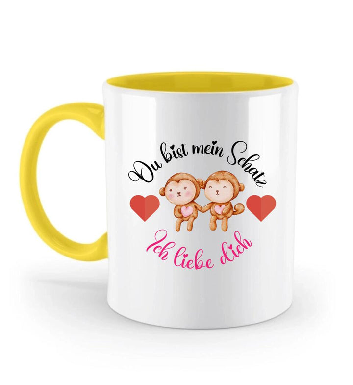 Du bist mein Schatz Tasse - Prsönliche Geschenke für Schatz - printpod.de