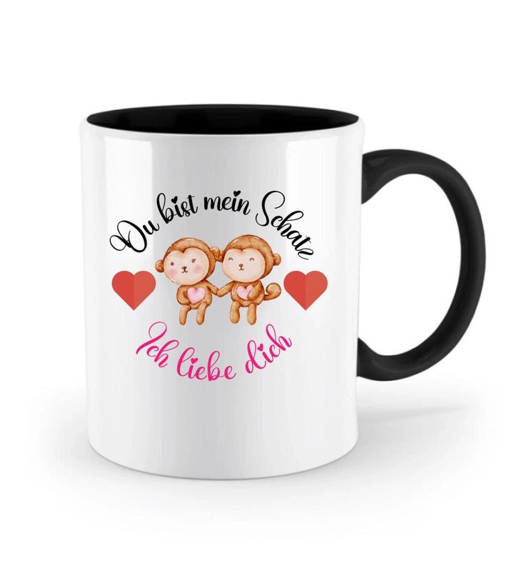 Du bist mein Schatz Tasse - Prsönliche Geschenke für Schatz - printpod.de