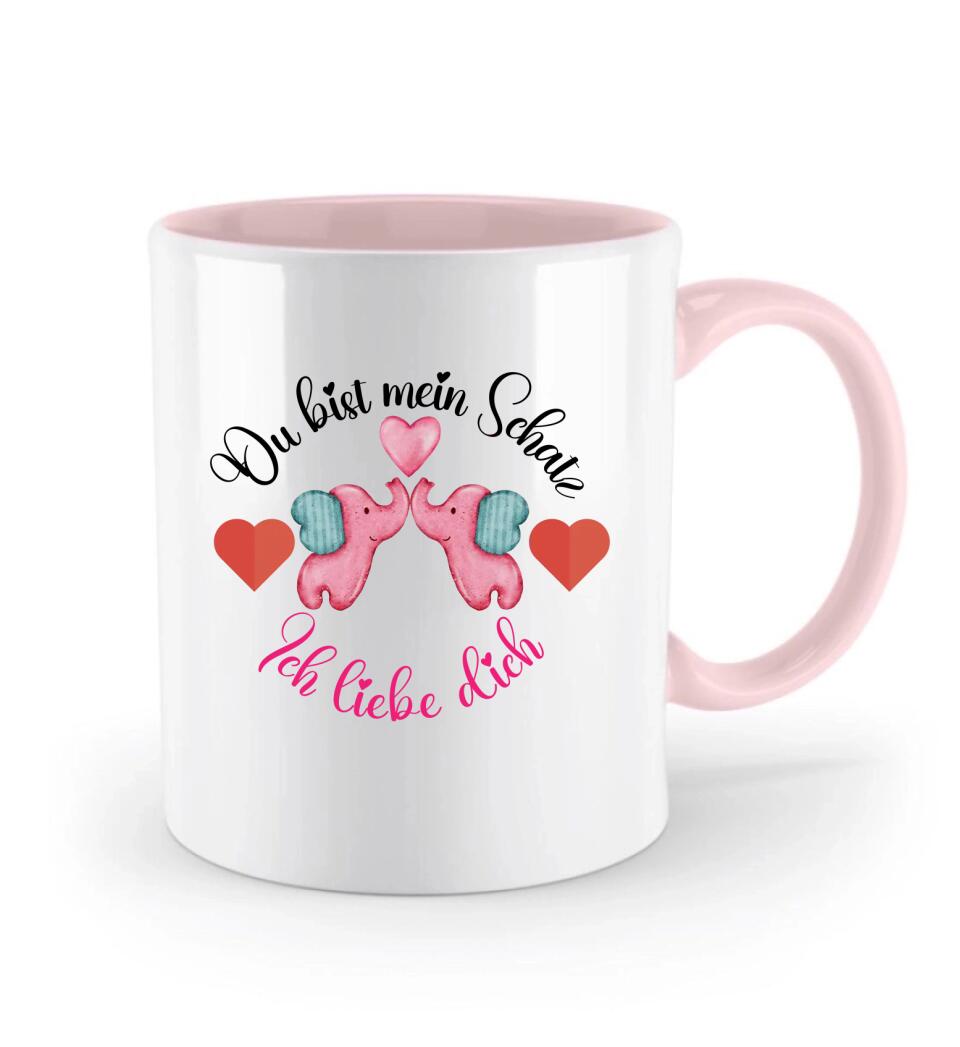 Sprüch Tasse-Du bist mein Schatz-Geschenke für freund persönlich - printpod.de